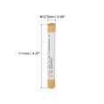 thumbnail image 2 of Uxcell Wood Wax Filler Stick Furniture Repair Crayon Touch Up Fixing Pen Light Earth Yellow, 2 of 6