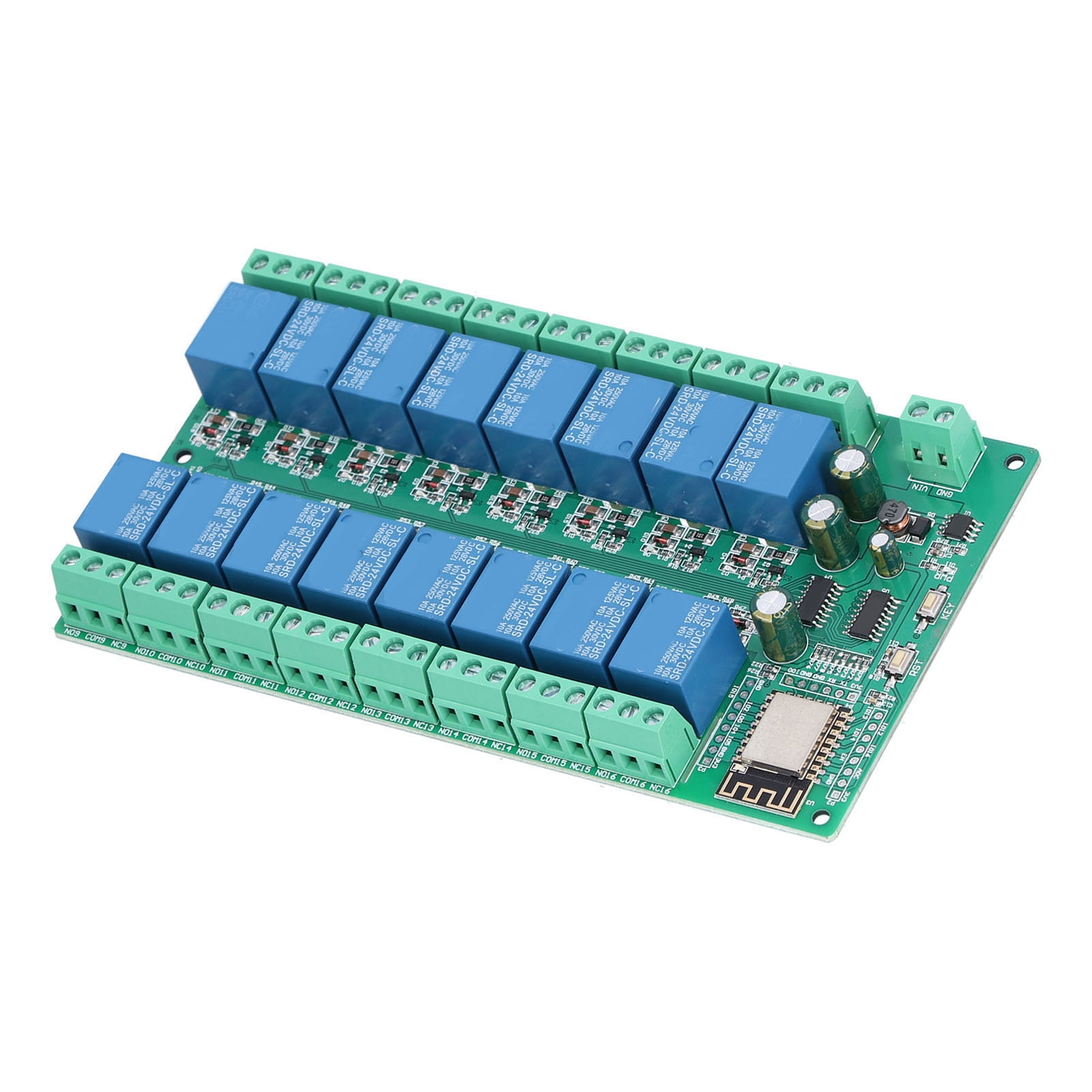 Relays Board, Programmable 16 Channel Relay Module For ESP8266