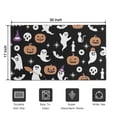 thumbnail image 5 of Halloween Ghost Pumpkin Pattern Door Rugs,Washable Non Slip Door Mats Indoor,Decorative Door Mats,Entry Mat Indoor for Entrance,Bedroom,Kitchen,Bathroom,17"x30", 5 of 6