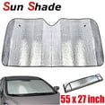 thumbnail image 3 of Foldable Car Windshield Sun Shade Reflective Sun Visor Large Car Window Shades, 3 of 13