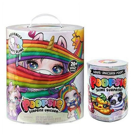 Poopsie Surprise Unicorn Magically Poops Slime - Includes 20+ Magic Surprises, Unicorn Doll (Rainbow Brightstar or Oopsie Starlight) and Bonus Slime Refill