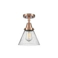 thumbnail image 1 of Innovations Lighting - Cone-3.5W 1 LED Flush Mount in Industrial Style   Antique, 1 of 1