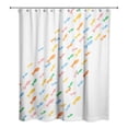 thumbnail image 2 of Creative Products Colorful School of Fish 71x74 Shower Curtain, 2 of 2