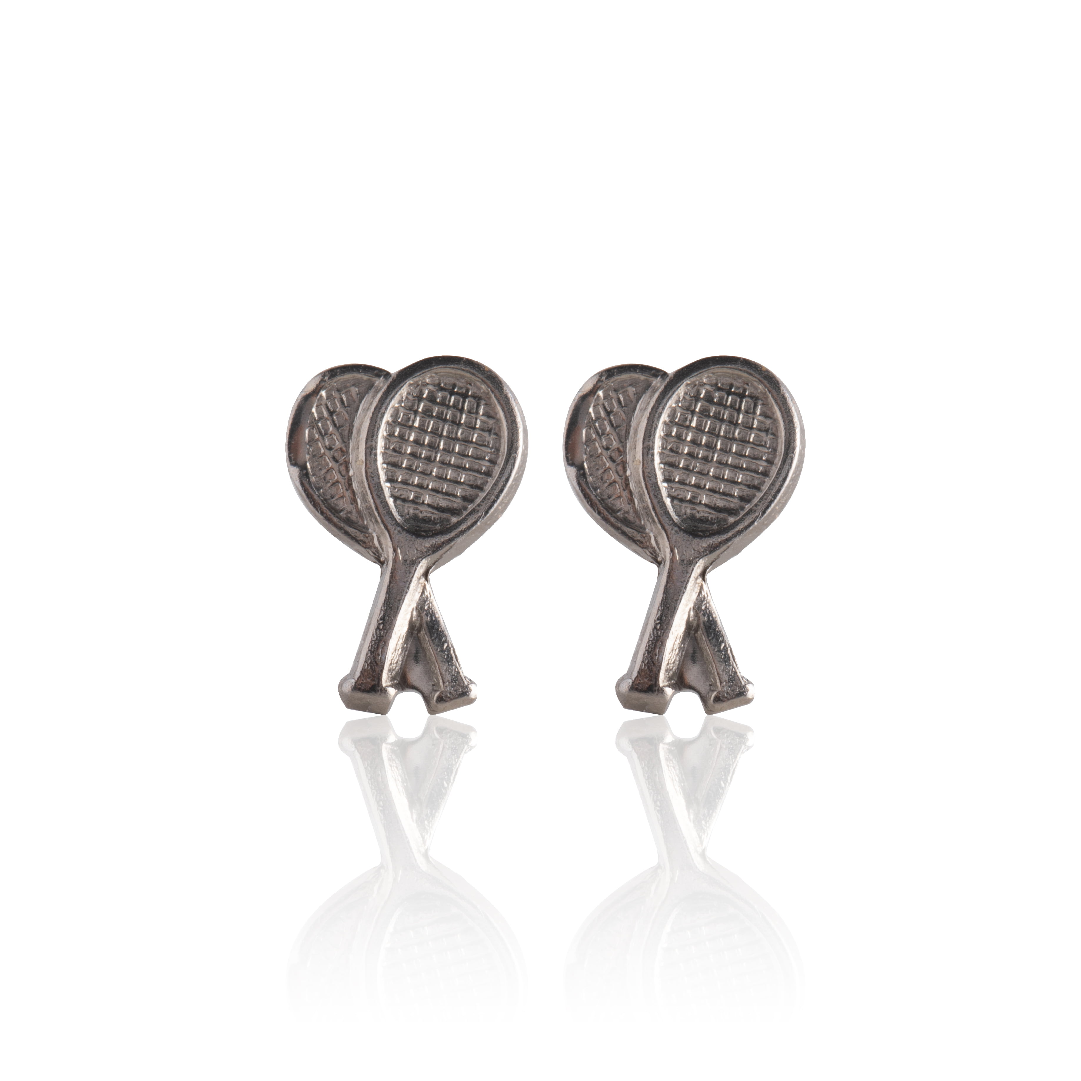 Tennis Earring Sports Enamel Earring Gift for Her Rhinestone Earring Tennis Racket Earring