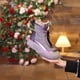 thumbnail image 1 of Zapatos de algodón de otoño e invierno, zapatos de plataforma altos de moda para mujer, botas de algodón de moda hasta la mitad de la pantorrilla, 1 of 5