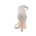 thumbnail image 2 of NINA Womens Pink Glitter Rhinestone Padded Veniza Almond Toe Stiletto Buckle Leather Dress Sandals Shoes 11 M, 2 of 3