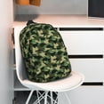 thumbnail image 3 of Lukts Camouflage Dinosaur Pattern 15 Inch Student Backpack, Waterproof Laptop Backpack with Adjustable Shoulder Straps, Lightweight Travel, Campus Backpack, Unisex, 3 of 6