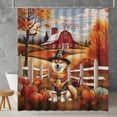 thumbnail image 2 of Thanksgiving Shiba Inu Pilgrim Grateful, Thankful, Blessed Fall Welcome Shower Curtain Shibas Dog Lovers Gifts Idea Waterproof Bathroom Bathtub Curtain - 00021, 2 of 5