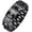 Hammer 21cm, variant on Men Stainless Steel Viking Link Bracelet - Norse Mythology Celtic Knot Crescent Moon Triskelion Triskele Thor's Hammer Black Chain Wristband