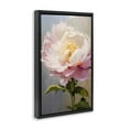 thumbnail image 4 of Stupell Industries Pink Rose in Bloom Botanical & Floral Painting Black Floater Framed Art Print Wall Art, 21 x 31, 4 of 10