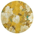 thumbnail image 3 of Happy Cute Bees Washable Round Rug -Circle Area Rugs for Nursery Bedroom, Vintage Non Slip Non Shedding Low Pile Carpet for Living Room Coffee Table Entryway, 3 of 6