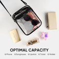 thumbnail image 4 of Olurrisa Clear Crossbody Bag for Women, Crossbody Handbag for Concerts Stadium Approved Concert Purse for Music Festivals & Sporting Events, 4 of 7