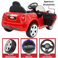 thumbnail image 4 of Montable Electrico para Niños con Luz y Sonido Control Remoto Baterías 6v Bluetooth Apto a partir de 3 años o Hasta 30 kg - Rojo, 4 of 7