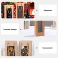 thumbnail image 4 of 4pcs Wine Gift Bags Kraft Paper Wine Bags with Window Red Wine Packaging Bags, 4 of 9