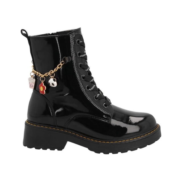 Bota Niña Bambino Casual Comoda Moderna Ligera negro