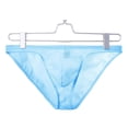 thumbnail image 4 of toraway Men Solid Color Breathable Low Waist Knitted Mesh Briefs S, 4 of 4