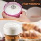 thumbnail image 2 of Milk Frother for Coffee, Handheld Battery Operated Electric Milk Frother for Coffee, Latte, Hot Chocolate, Macha, Portable Mini Drink Mixer Blender w, 2 of 5