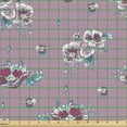 thumbnail image 2 of Floral Upholstery Fabric by the Yard, Retro Dog-Roses Bouquets Pastel Flourishing Blooms Wedding Spring, Decorative Fabric for DIY and Home Accents, Dried Rose and Multicolor by Ambesonne, 2 of 5