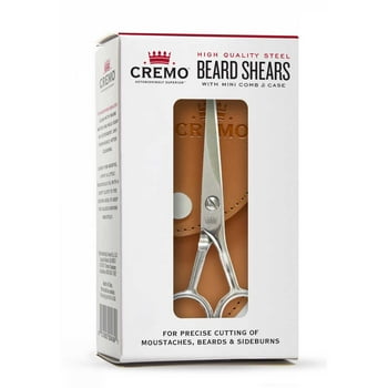 Cremo Beard Shears, Perfect for Mustache Trimming, Beard Trimming and General Beard Maintenance