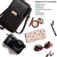 thumbnail image 4 of Small Crossbody Bag Cell Phone Purse Wallet with Credit Card Slots, 4 of 5