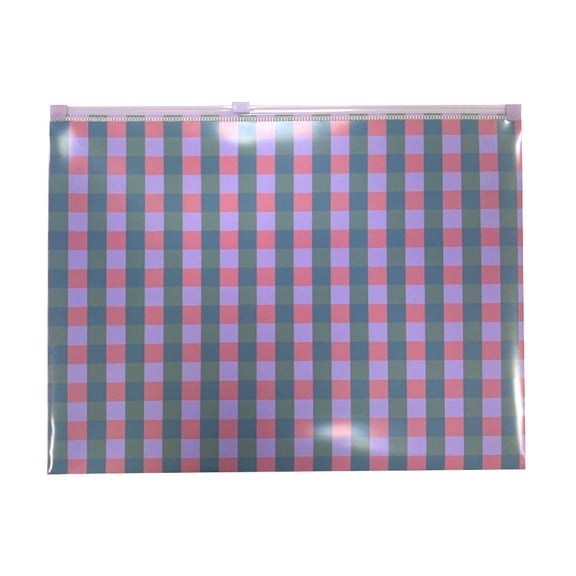 Pen+Gear Poly Zip Document Holder Letter Size