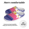 thumbnail image 6 of Fotbe Dog Washes in a Bath Pattern Women's Fuzzy Curly Fur Memory Foam Loafer Slippers Indoor Outdoor Slippers Winter Home Shoes-35/36, 6 of 7