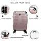 thumbnail image 2 of Maleta 20 Pulgadas Sin Documentar Ligera Doble Llanta Candad, 2 of 6