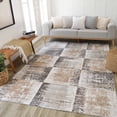 thumbnail image 5 of Rug Branch Cadence Modern Abstract Indoor Area Rug, Brown Beige - 8'x10', 5 of 5