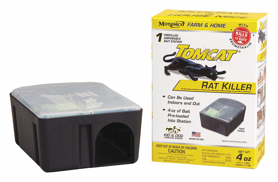 Tomcat  Small  Snap  Bait Station  For Rats 