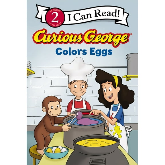 Pre-Owned Curious George Colors Eggs: An Easter and Springtime Book for Kids (Paperback) 0063325322 9780063325326