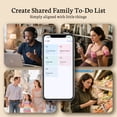 thumbnail image 5 of BSIMB 27 Inch Digital Calendar - Chore Chart, Meal Planner, Rewards System, Photo Display, Smart Electronic Calendar Wall Touch Screen Interactive Display Seamless Family Schedule, 5 of 10