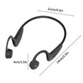 thumbnail image 2 of Auriculares De Conducción Ósea Bluetooth 5.0 Auriculares Inalámbricos Estéreo Auriculares Deportivos Impermeables Bluetooth Para Gimnasio Moyic EL016159-00, 2 of 5