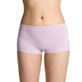 thumbnail image 2 of Posijego Women's Mid Rise Boyshorts Boxer Shorts Solid Color Soft Not Show Elastic Comfortable Underwear for Ladies, 2 of 3