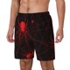 thumbnail image 1 of Balery Red Spider On The Web Bañador para hombre, shorts de playa de secado rápido con entrepierna y forro de compresión-Large, 1 of 6