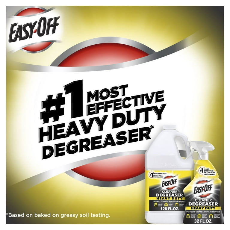 Easy-Off Degreaser, Cleaner, Heavy Duty - 32 fl oz