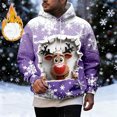 thumbnail image 3 of Mens Sweatshirt,Casual Solid Color Long Sleeved Hooded,Hooded Sweatshirt Men, 3 of 4