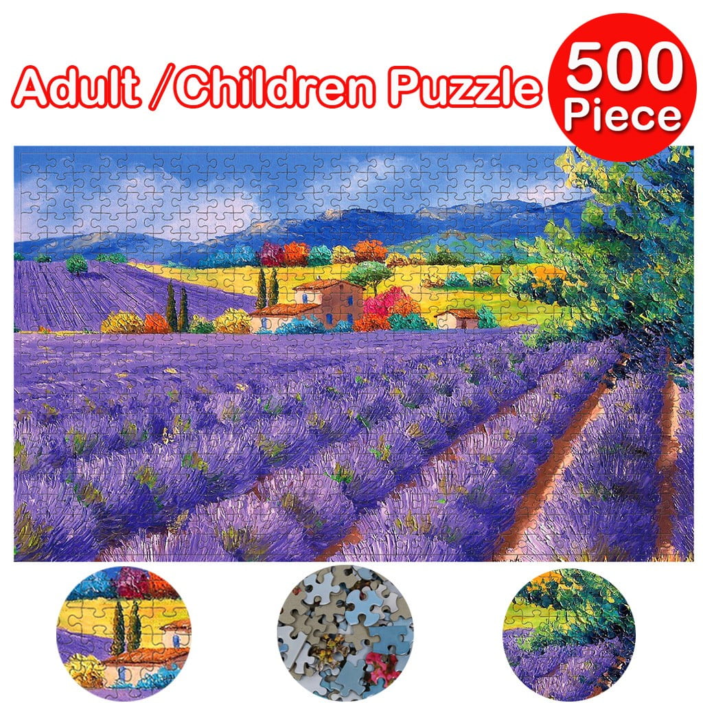 Adults Puzzles 500 Piece Large Puzzle Game Interesting ...