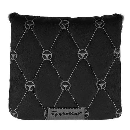 TaylorMade Golf Patterned Mallet Putter Headcover Black