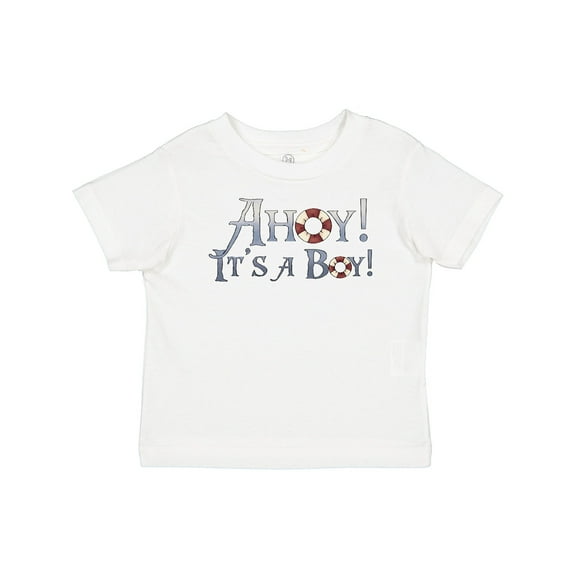 Inktastic Ahoy It's a Boy Boys Baby T-Shirt