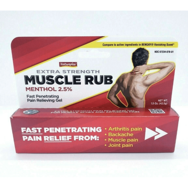 Best muscle pain relief rubs to soothe aches