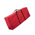 thumbnail image 1 of Sac de Rangement pour Arbre de Noël Extra Grand Conteneurs de Rangement pour Fournitures de Déménagement Rouge 122x34x51cm, 1 of 9
