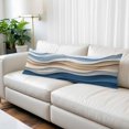 thumbnail image 2 of Beige Blue Ombre Long Body Pillow Covers, Moire Abstract Artwork Soft Breathable Throw Pillow Cases with Invisible Zipper, Decorative Pillowcase Pillows Protectors for Sofa Bed Couch 20"x60", 2 of 9