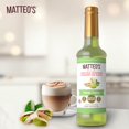 thumbnail image 2 of Matteo's Sugar Free Coffee Syrup, Pistachio, 750mL, 0 Calories, 0 Sugar, (Single Bottle), 2 of 5