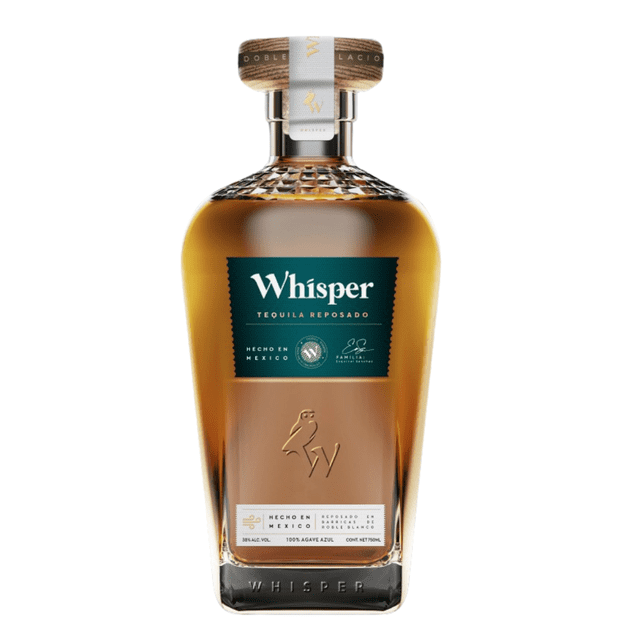 Whisper Tequila Reposado Premium 100% Agave Azul 750 ml