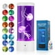 thumbnail image 1 of Lámpara de medusa con 17 efectos de luz, 4 modos, lámpara de mesa eléctrica de tanque de medusas con control remoto, lámpara de ambiente para oficina en casa, tanque de acuario [Blanco], 1 of 7