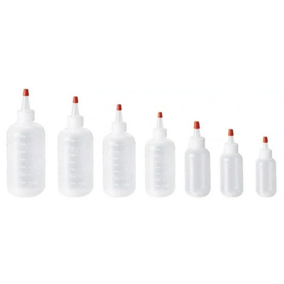 Plastic Boston Yorker With Cap Round Squeeze Bottles Dispense