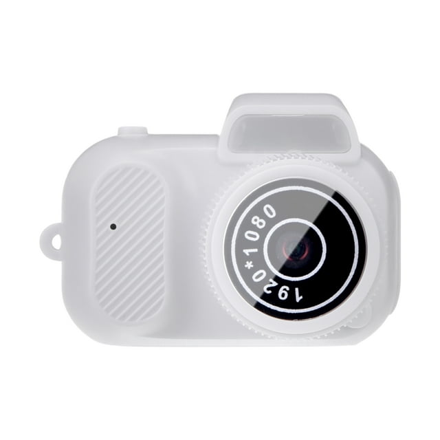 Baohd ABS Childrens Digital Camera Toy With High-definition Screen Birthday Gift Charging Takes About 1 white