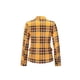 thumbnail image 5 of Mujeres Blazers casuales de manga larga botón abajo de la chaqueta del traje de la tela escocesa de la oficina del trabajo abrigos formales(Amarillo-XL) Nituyy Blazers-GL715-FF76522C4, 5 of 5
