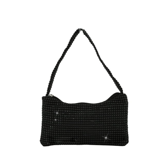 Gupgi Rhinestone Evening Bags for Women Diamond Purse Bling Handbag Sparkly Clutch Purses for Party Club Wedding Prom