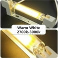thumbnail image 5 of Bombilla LED MAGIC R7S de 78 mm regulable, bombillas LED COB R7S de 10 W, LED R7S de 78 mm, luz blanca cálida de alta intensidad de 3200 K, lámpara LED R7S de 600 LM, haz de 360°, CA, 5 of 5